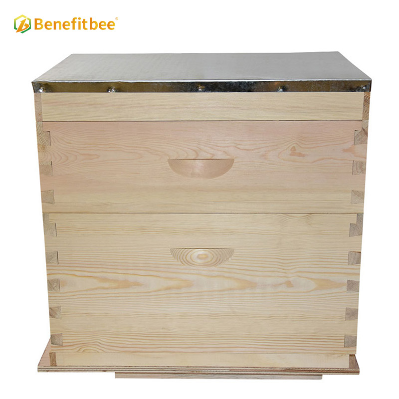 Beekeeping waterproof langstroth wooden beehive cover