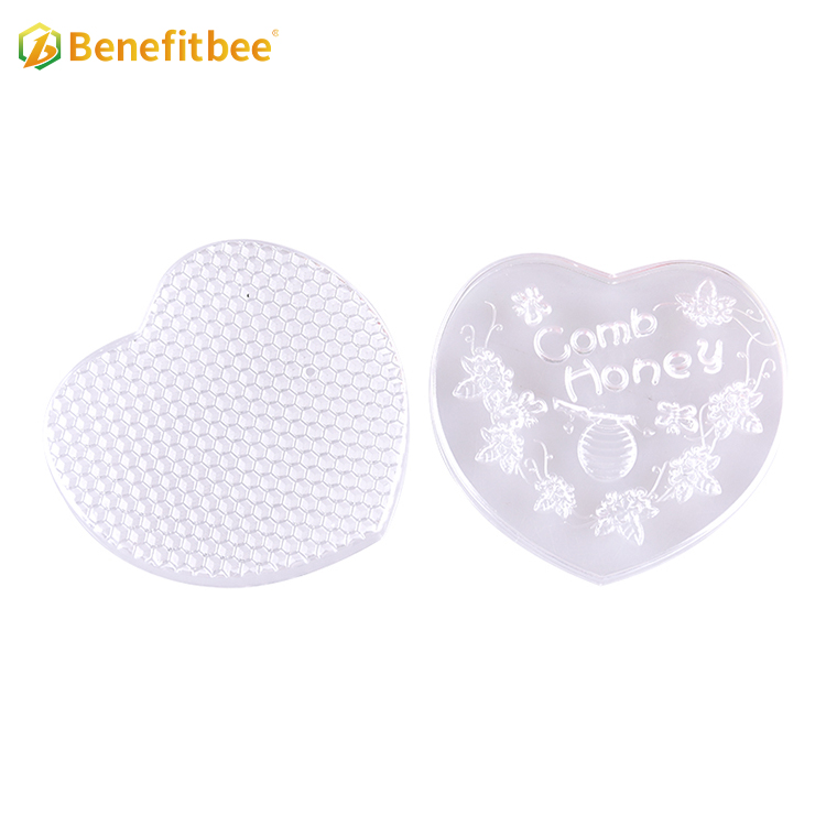 Beekeeping Tool Fully transparent Heart-shaped Comb honey frame Benefitbee F12B