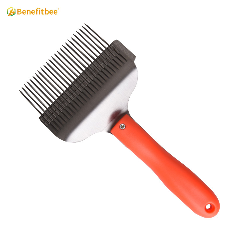 Benefitbee OEM manufactory PP handle honey fork for beekeeping