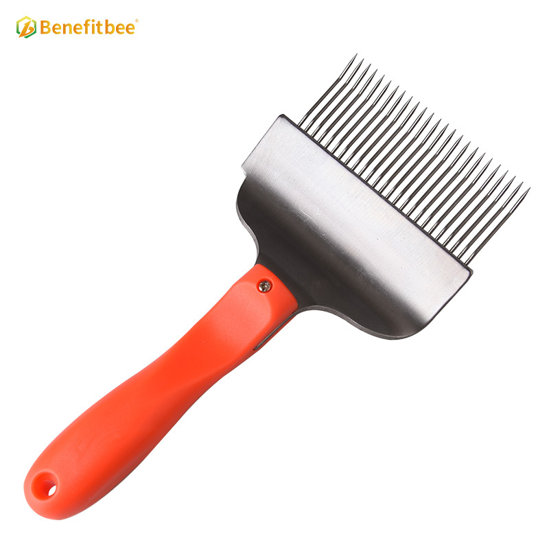 Benefitbee OEM manufactory PP handle honey fork for beekeeping