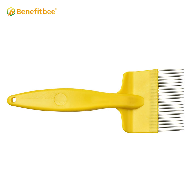 Uncapping Honey Forks 20 pin 304 Stainless Steel BeeKeepper Used Plastic Handle Bee Fork Benefitbee