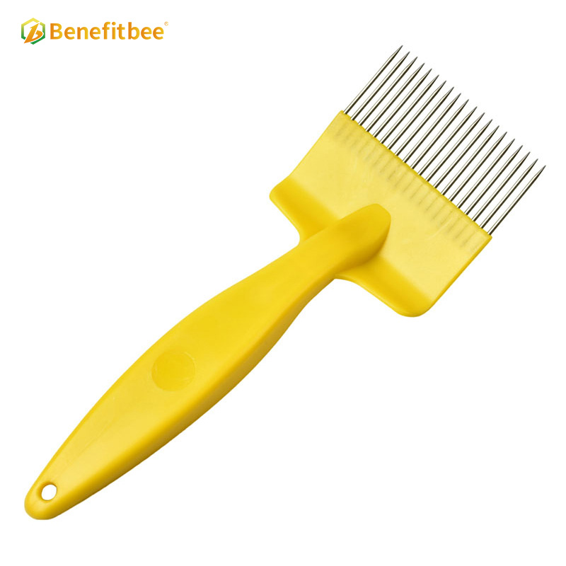 Uncapping Honey Forks 20 pin 304 Stainless Steel BeeKeepper Used Plastic Handle Bee Fork Benefitbee