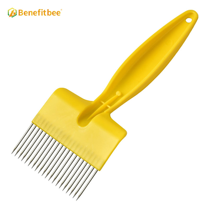 Uncapping Honey Forks 20 pin 304 Stainless Steel BeeKeepper Used Plastic Handle Bee Fork Benefitbee