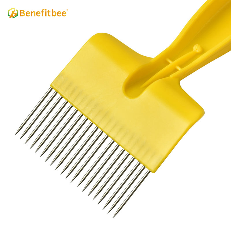 Uncapping Honey Forks 20 pin 304 Stainless Steel BeeKeepper Used Plastic Handle Bee Fork Benefitbee