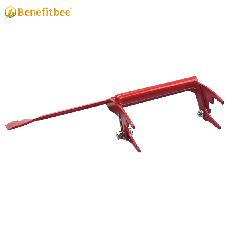 Hot sales Bee hive frame holder frame clip red stainless steel hive tools
