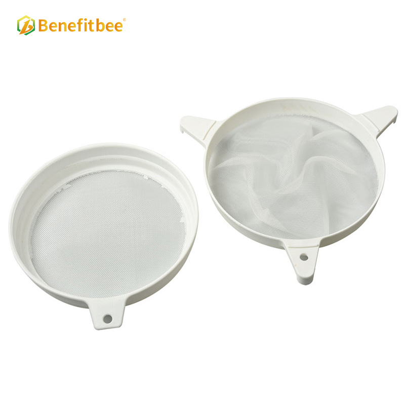 High quality honey processing food grade plastic double sieve honey filter honey Strainer