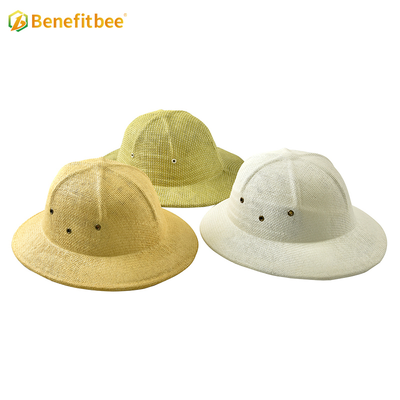 Wholesales Beekeeping Equitment Knitted Breathabel Wooden Vietnamese Hat BH04