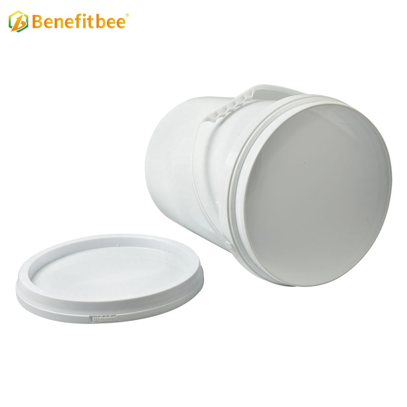 20 liters plastic beekeeping supplies honey pail/bucket with thickened body