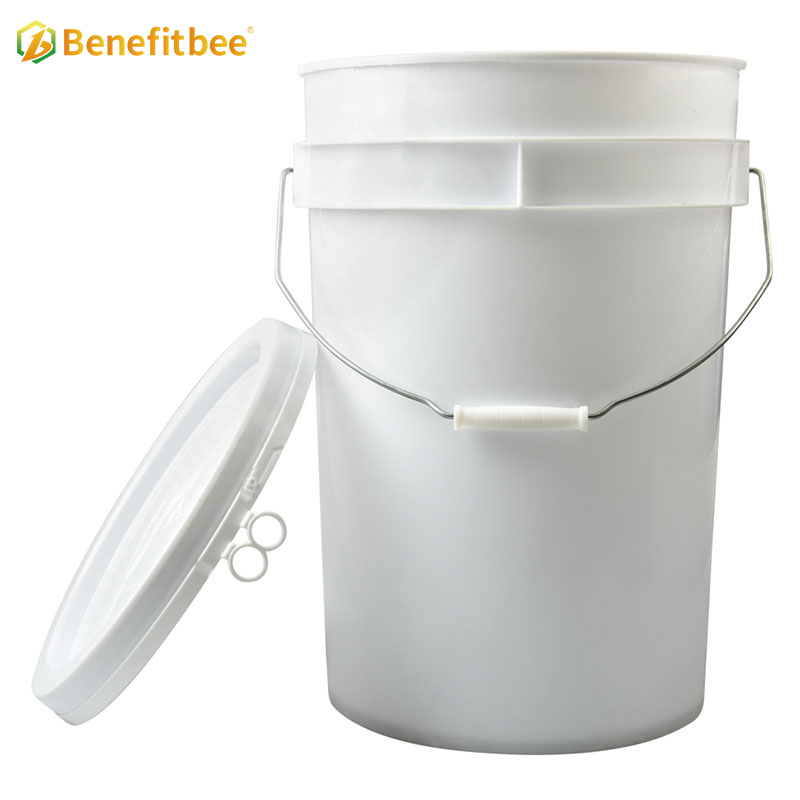 Wholesales beekeeping equitment plastic 20 liters plastic honey pail