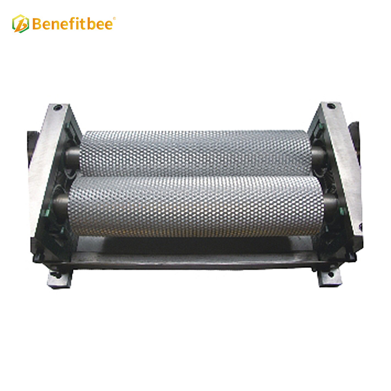 Benefitbee aluminum alloy embossing machine Beeswax Comb Foundation Sheet Machine