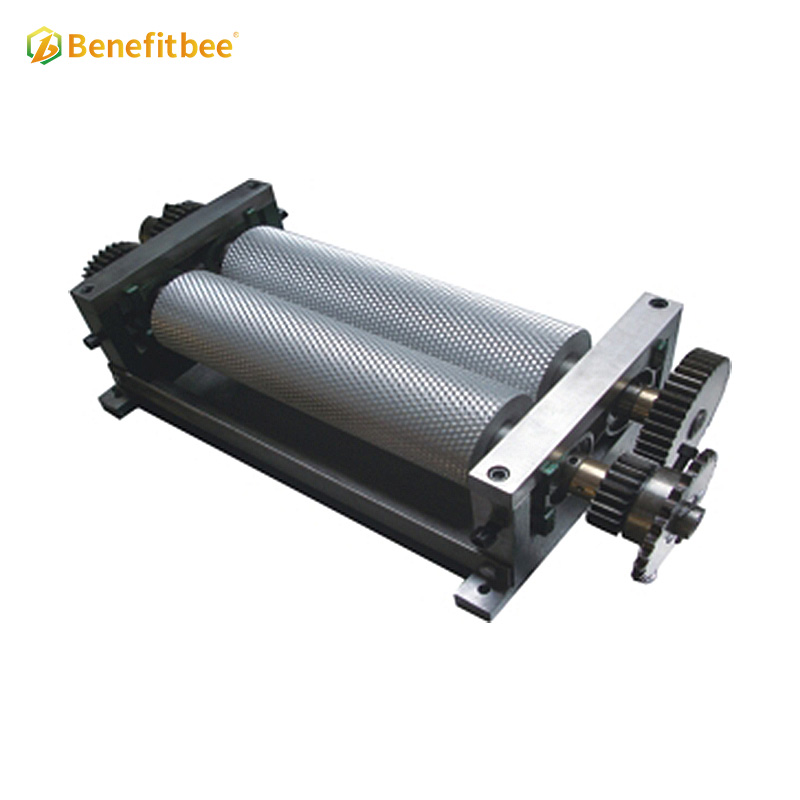 Benefitbee Beeswax stamping machine for making beeswax foundation