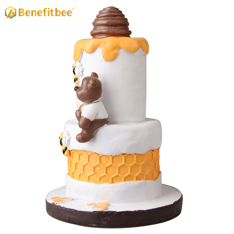 Beekeeping Craftwork 3D Bee Resin Craftwork for Sell