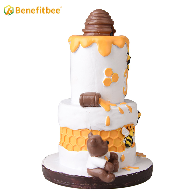 Beekeeping Craftwork 3D Bee Resin Craftwork for Sell