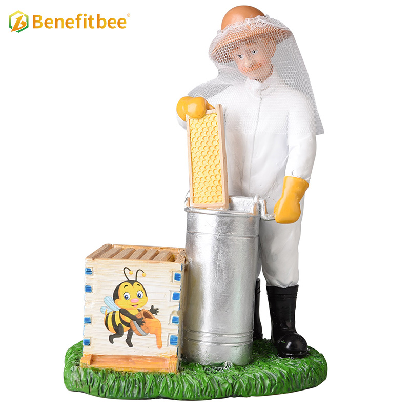 Benefitbee Resin Craftwork Customized 3D Bee Resin Craftwork for Sell RC001-4
