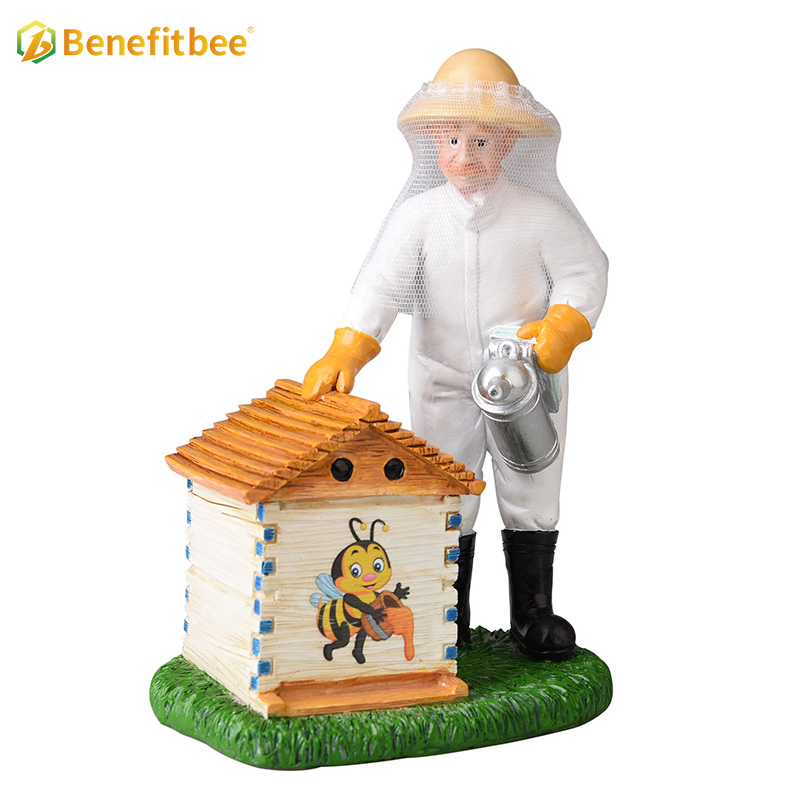 Benefitbee Resin Craftwork Customized 3D Bee Resin Craftwork for Sell