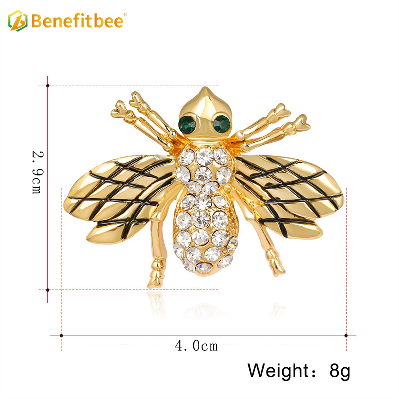 Broche de abeja nueva moda broche de abeja Benefitbee AG041