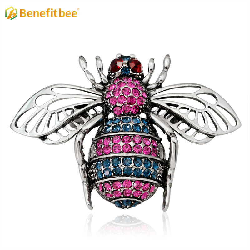 Benefitbee crystal bee brooch popular bee brooch pin AG130