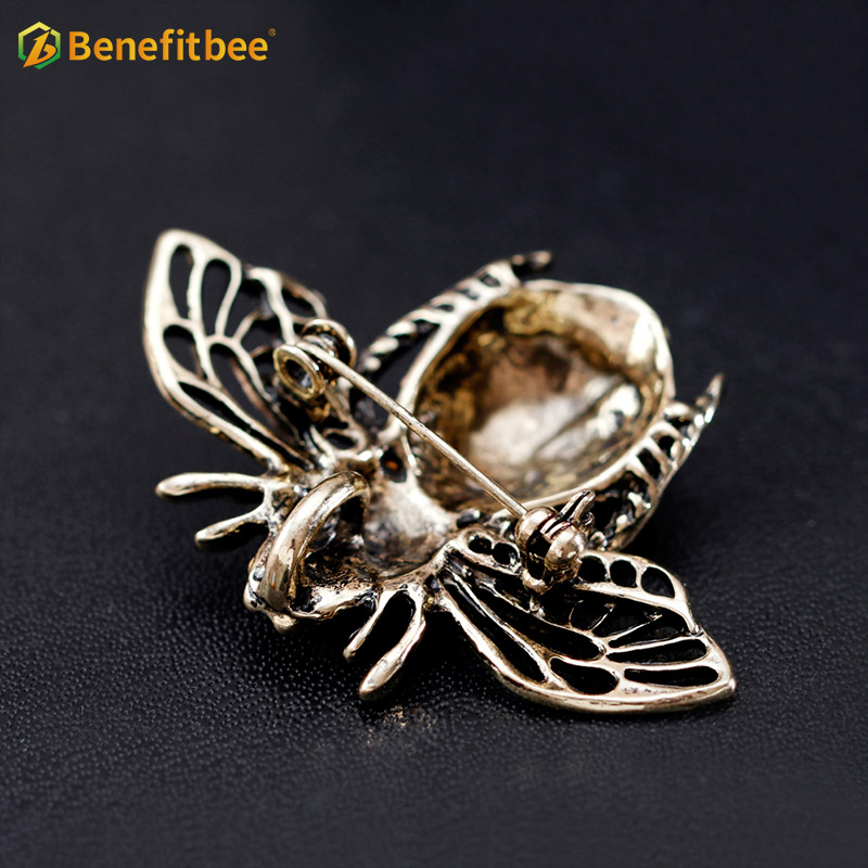 Benefitbee crystal bee brooch popular bee brooch pin AG130