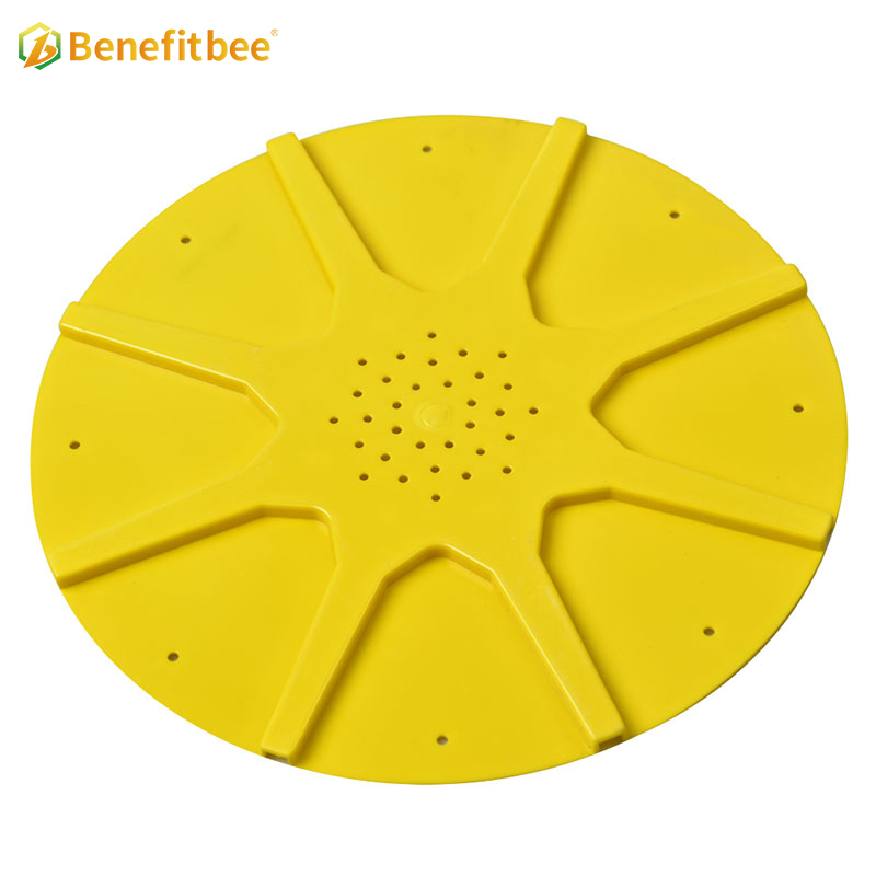Herramientas de apicultura de Benefitbee, plástico amarillo, 8 formas de escape de abejas a precio competitivo
