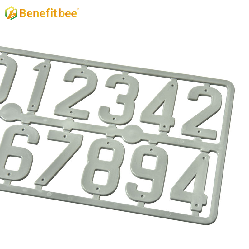 High Quality Beekeeping Equitment Beehive Accessoriess Number Mark For Beekeeping Supplies