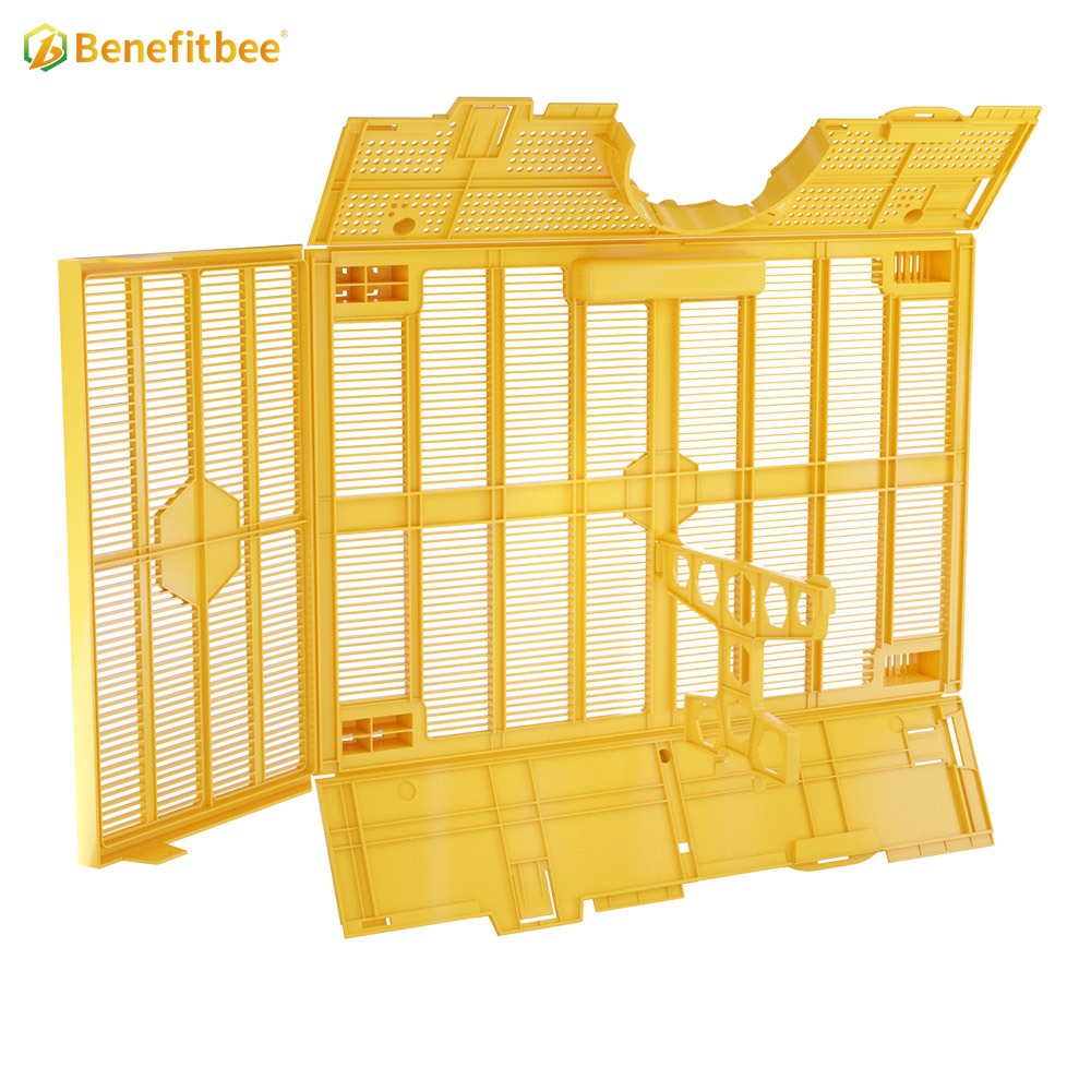 Benefitbee queen bee cage transport cage Newest bee colony removing beekeeping equipment H19