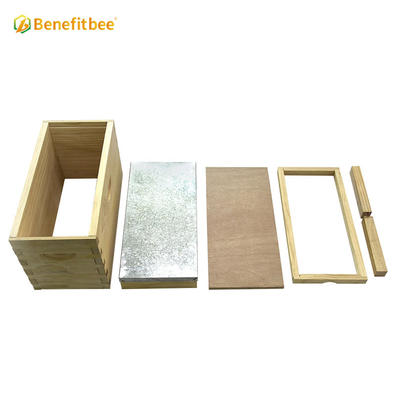 Beekeeping manufacturers bee wooden Nuc box beehive for sale