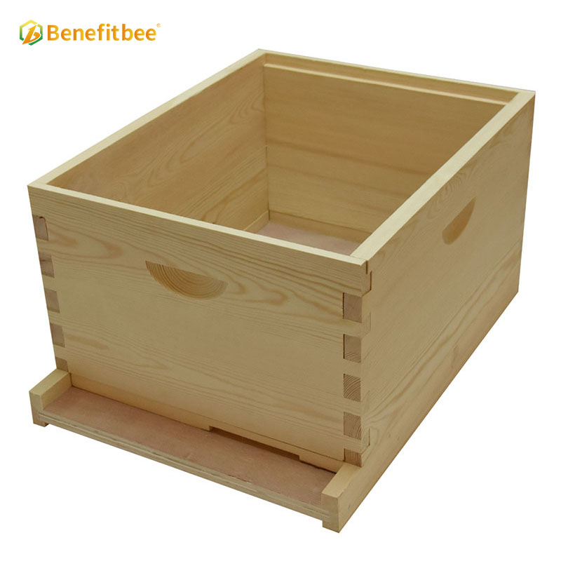 Caja de cuerpo de colmena Langstroth de madera personalizable