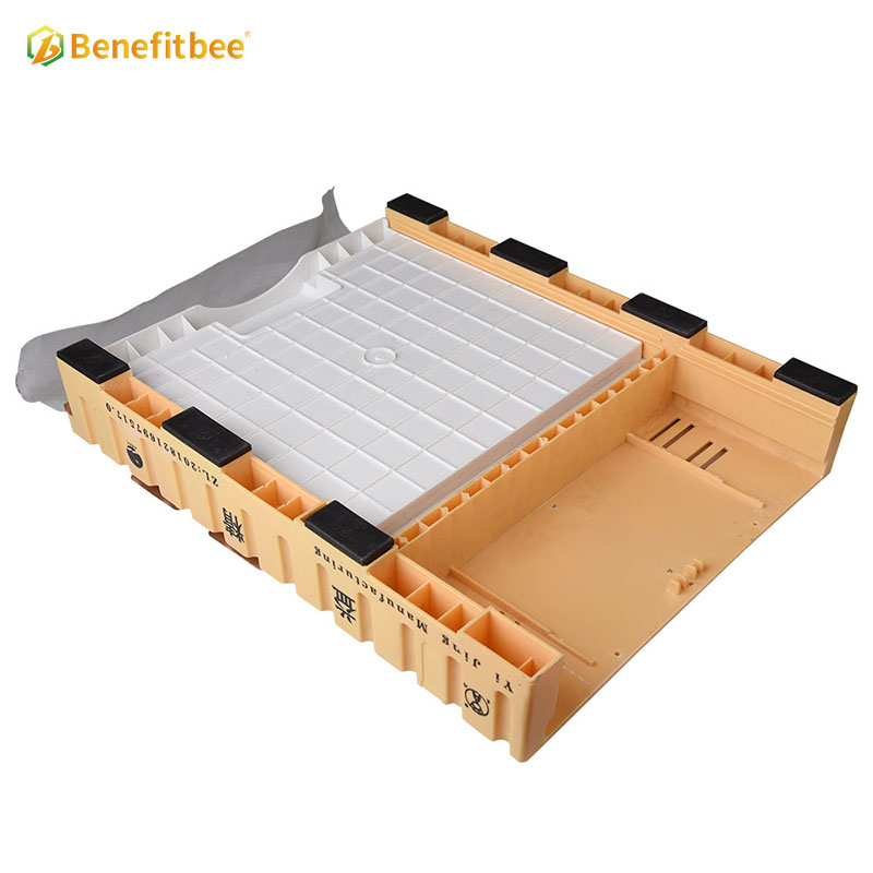 Beekeeping supplies beehive tool plastic ventilated bottom board pollen trap