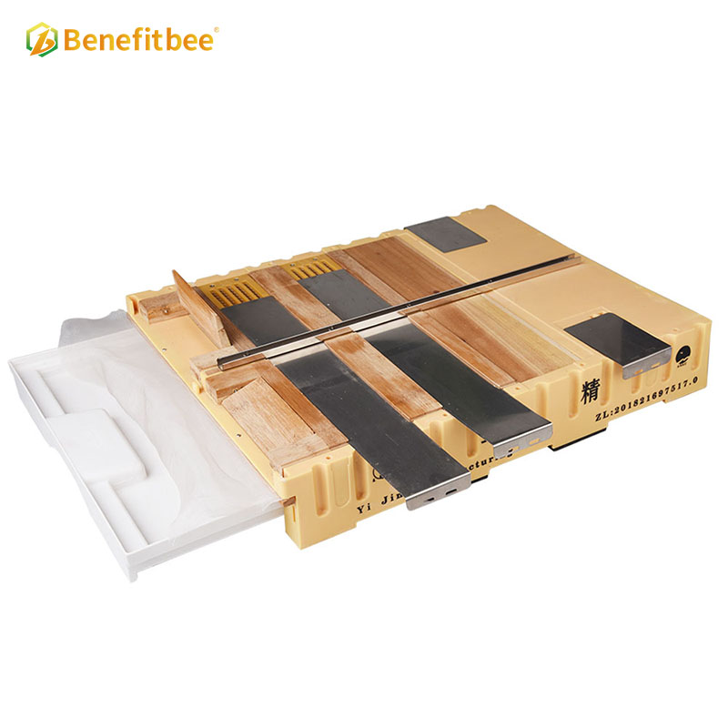 Beekeeping supplies beehive tool plastic ventilated bottom board pollen trap