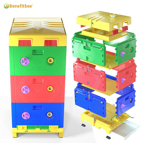 Multifunction plastic thermo beehive