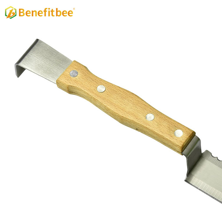 Wholesales Mutifuction Z-Shape Double Blade Uncapping Honey Knife