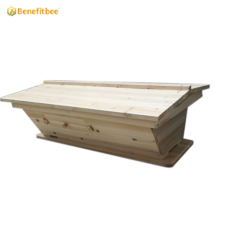 OEM factory African style wooden top bar hive beekeeping hive