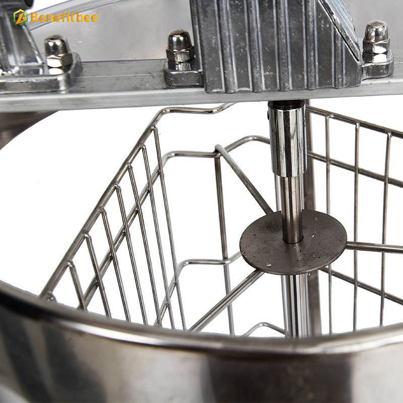 Beekeeping honey 3 frames manual transparent plastic honey extractor