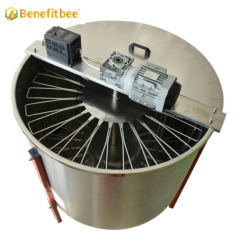 Equipo de apicultura de alta calidad, Extractor eléctrico de abejas de acero inoxidable personalizado con 12/20/24 marcos