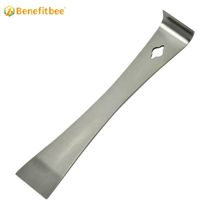 Benefitbee Stainless Steel Beekeeping Hive Tool Curved hook For Beekeeping