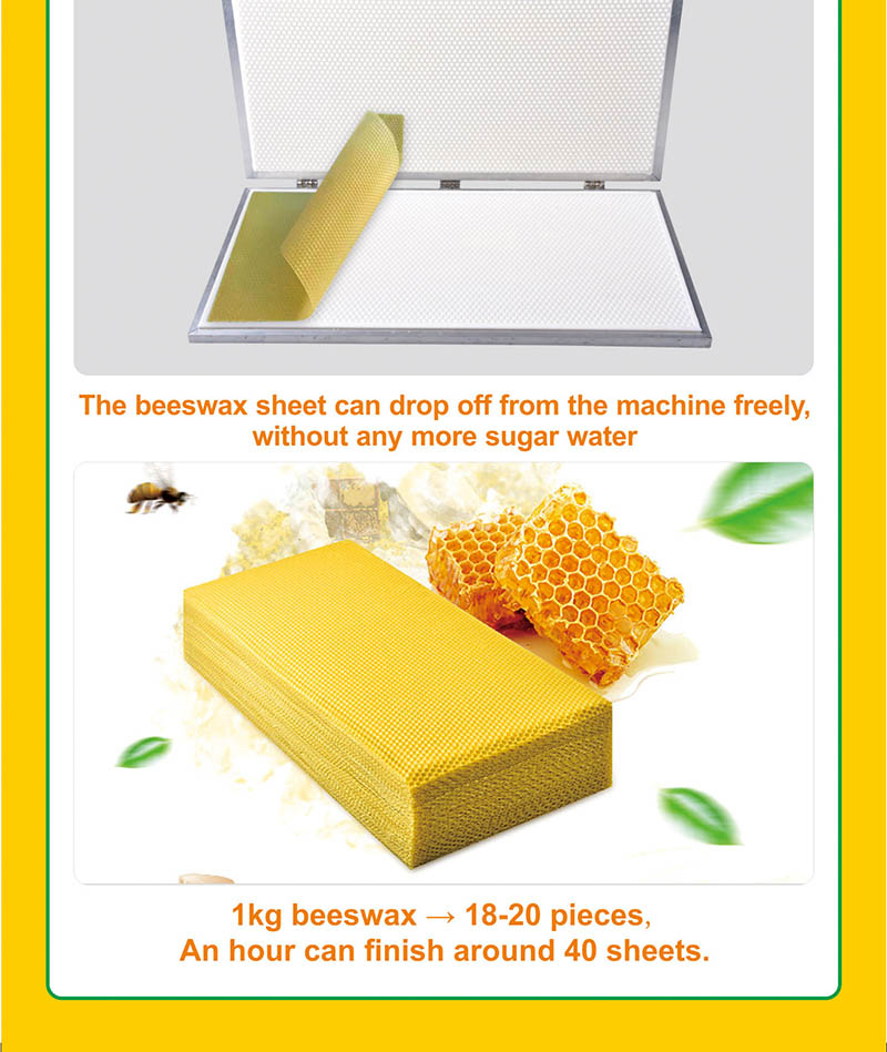 máquina de cera de abejas