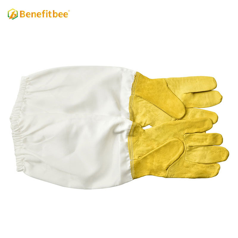 Los mejores guantes de apicultura a prueba de picaduras, guantes protectores de abeja para apicultura Equitment Benefitbee