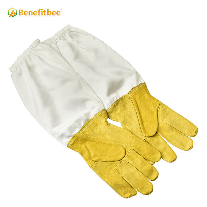 Los mejores guantes de apicultura a prueba de picaduras, guantes protectores de abeja para apicultura Equitment Benefitbee