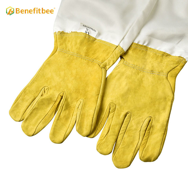 Sting Proof Best Beekeeping Gloves Protective bee gloves For Beekeeping Equitment Benefitbee
