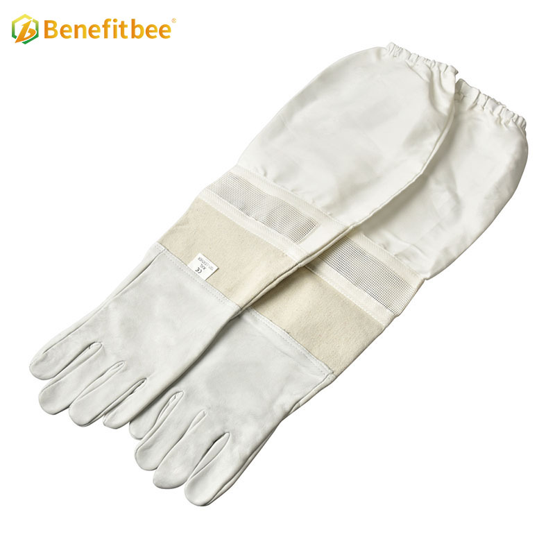 Equipo de apicultura, guantes protectores de tela tipo americano