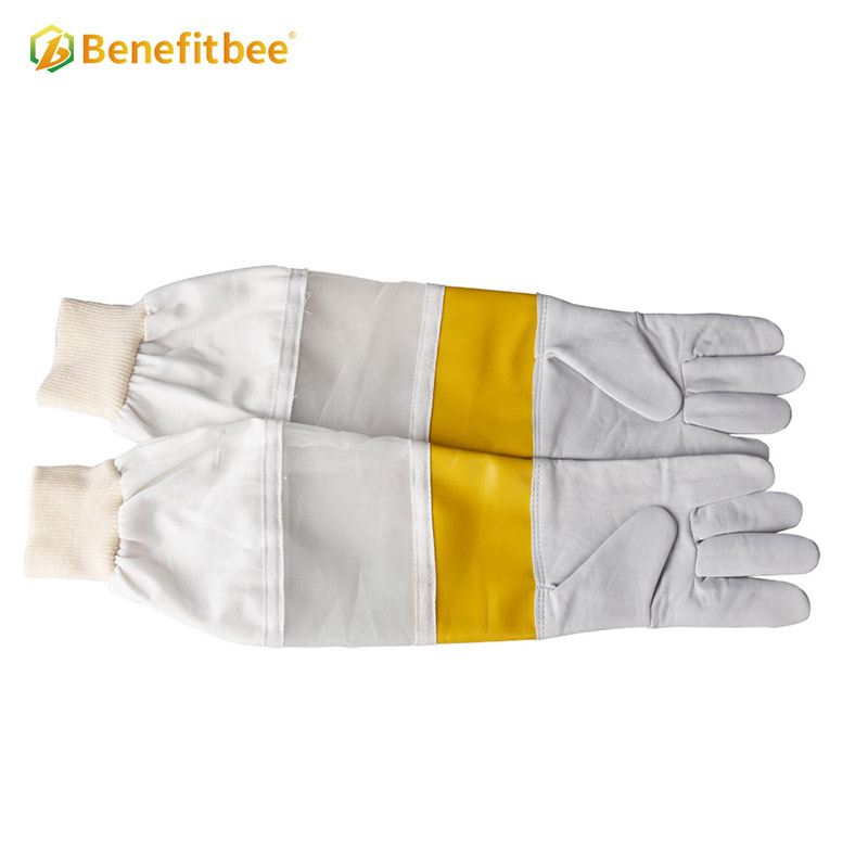 Beekeeping gloves premium leather ventilated bee protective gloves