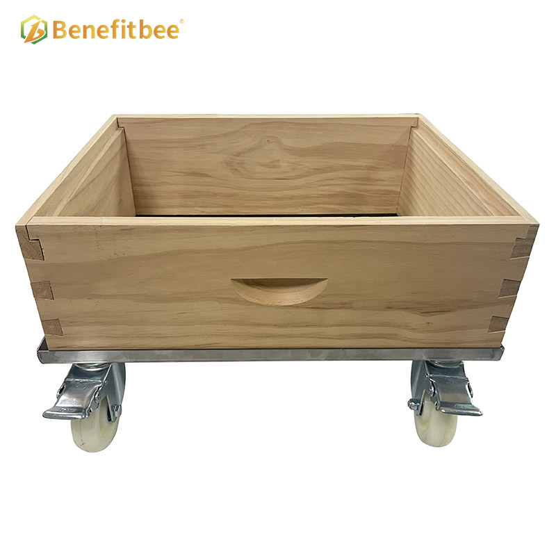 Garden park farm utility beekeeping beehive cart with universal wheels