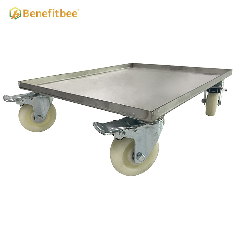 Garden park farm utility beekeeping beehive cart with universal wheels