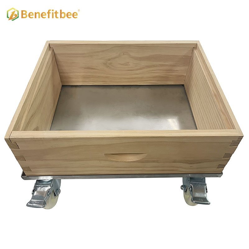 Garden park farm utility beekeeping beehive cart with universal wheels