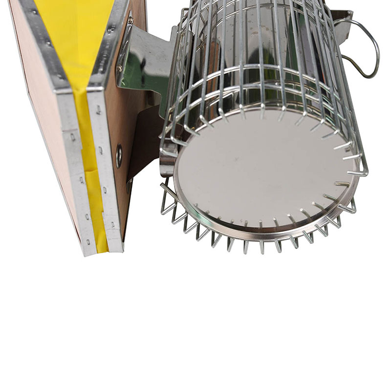 Benefitbee Eco-friendly Degradable Leather Beekeeping Equitment Stainless Steel Bee Smoker