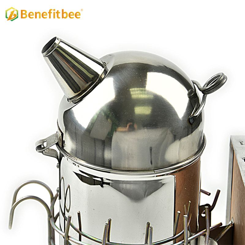 Beekeeping Tools Stainless Steel Manual Bee smoker For Beekeeping Supplies
