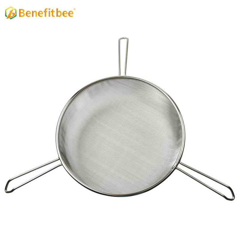 High quality 3 legs beekeeping tools tripod Stainless Steel honey strainer