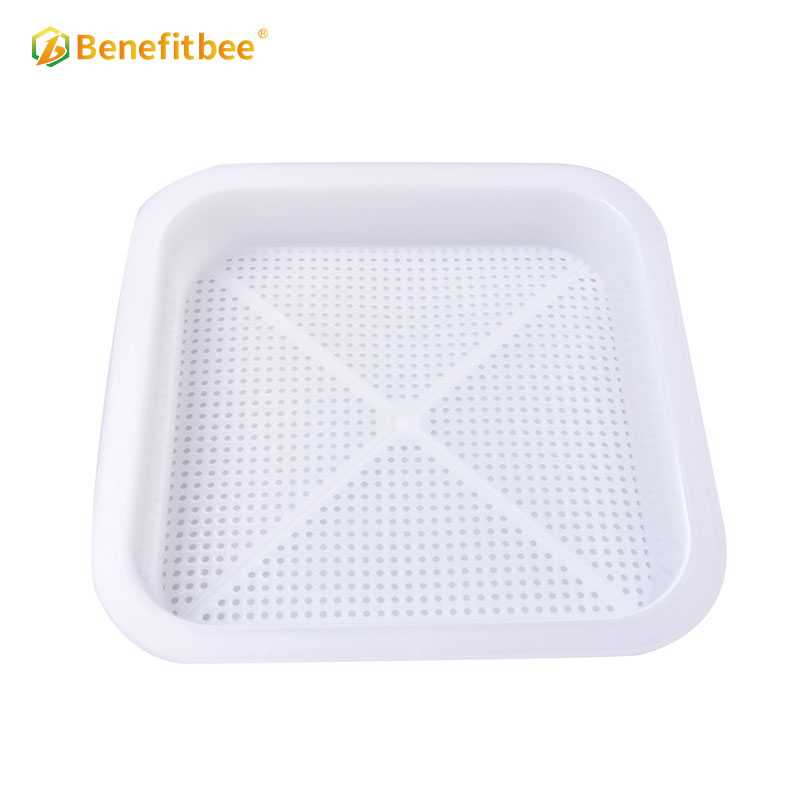 Beekeeping equipment double plastic strainer filtering
