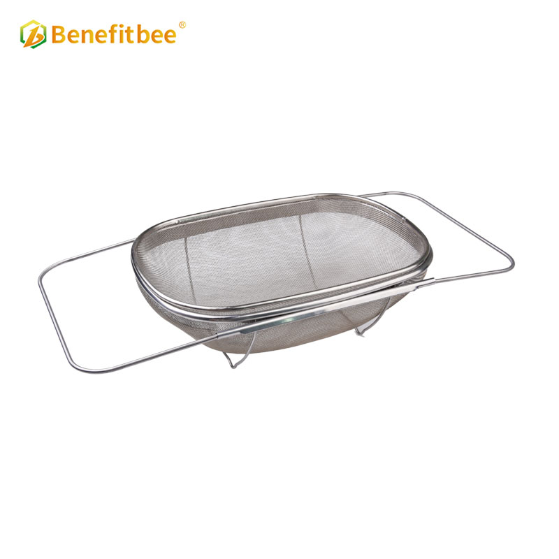 Benefitbee double layers Stainless steel honey strainer honey filter beekeeping tools