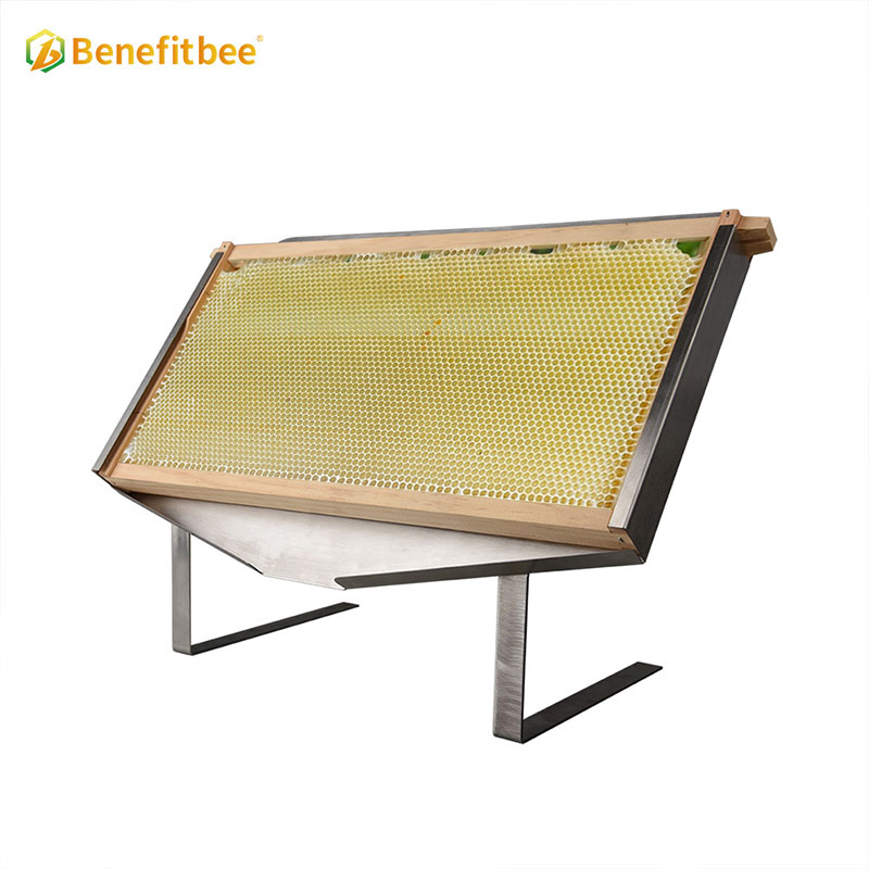 Stainless steel honey tray table comb honey self flow tray